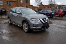 Nissan X-trail T32/Rogue 2014–2021 Frontbåge ST008 Black (rostfritt stål) foto 4