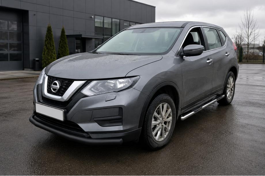 Nissan X-trail T32/Rogue 2014–2021 Frontbåge ST008 Black (rostfritt stål) Image