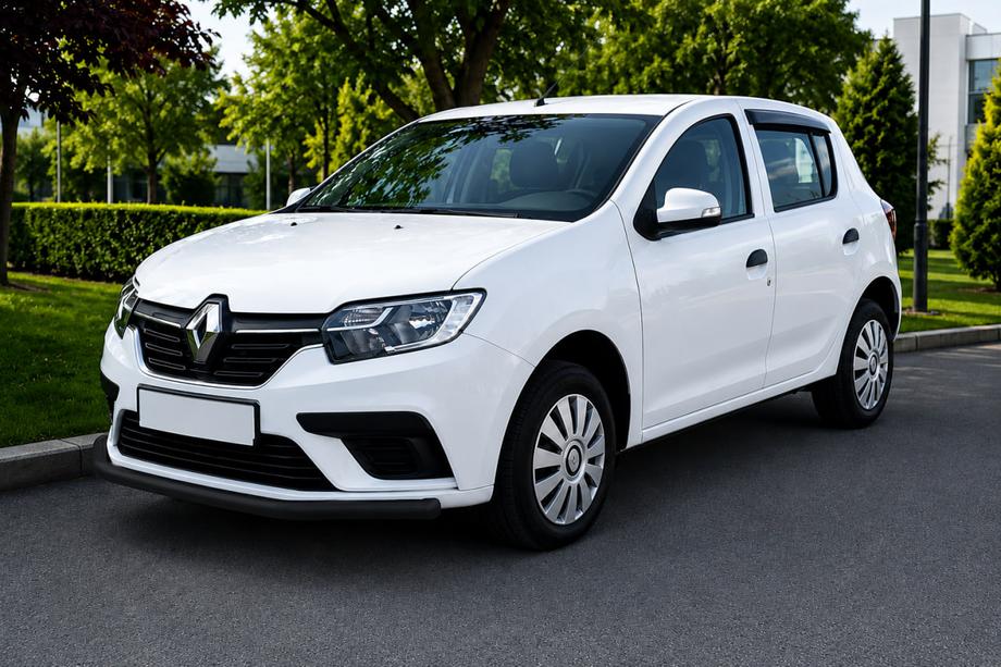 Renault Sandero 2013–2022 Frontbåge ST008 Black (rostfritt stål) Image