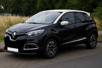 Renault Captur 2013–2019 Frontbåge ST008 Black (rostfritt stål) foto 1