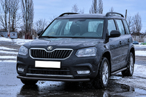 Skoda Yeti 2009–2017 Frontbåge ST008 Black (rostfritt stål) foto 2