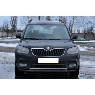 Frontbåge ST008 Black (rostfritt stål) Skoda Yeti 2009–2017 foto 1