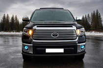 Toyota Tundra 2007–2021 Frontbåge ST008 Black (rostfritt stål) foto 1