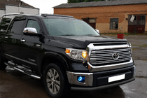 Toyota Tundra 2007–2021 Frontbåge ST008 Black (rostfritt stål) foto 3