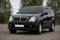 SsangYong Rexton I 2001–2017 Frontbåge ST008 Black (rostfritt stål) foto 1