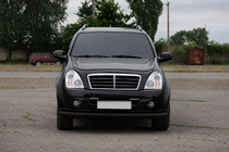 SsangYong Rexton I 2001–2017 Frontbåge ST008 Black (rostfritt stål) foto 2