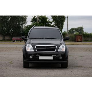 Frontbåge ST008 Black (rostfritt stål) SsangYong Rexton I 2001–2017 foto 2