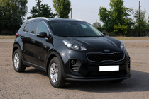 Kia Sportage 2015–2021 Frontbåge ST008 Black (rostfritt stål) foto 2