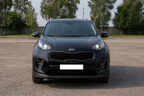 Kia Sportage 2015–2021 Frontbåge ST008 Black (rostfritt stål) foto 3