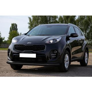 Frontbåge ST008 Black (rostfritt stål) Kia Sportage 2015–2021 foto 1