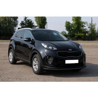 Frontbåge ST008 Black (rostfritt stål) Kia Sportage 2015–2021 foto 2