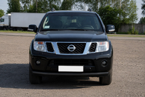 Nissan Pathfinder R51 2005–2014 Frontskydd ST008-1 Black (rostfritt stål) foto 3