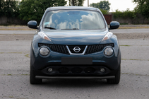 Nissan Juke 2010–2019 Främre frontbåge ST008-2 Black (rostfritt stål) foto 3