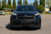 Kia Sportage 2015–2021 Frontskydd ST009 Black (rostfritt stål) foto 3
