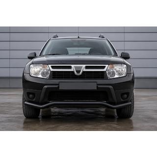 Frontbåge ST012 Black (rostfritt stål) Dacia Duster 2008–2018