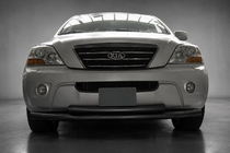 Kia Sorento I BL 2002–2009 Frontbåge ST014 Black (rostfritt stål) foto 1