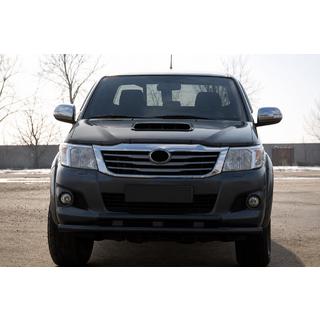 Frontbåge ST014 Black (rostfritt stål) Toyota Hilux 2006–2015 foto 1