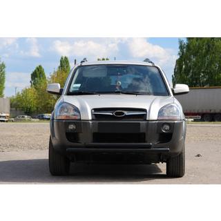 Frontbåge ST014 Black (rostfritt stål) Hyundai Tucson JM 2004– foto 1