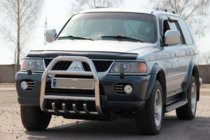 Mitsubishi Pajero Sport 1996–2007 Frontbåge QT007 (rostfritt stål) foto 3