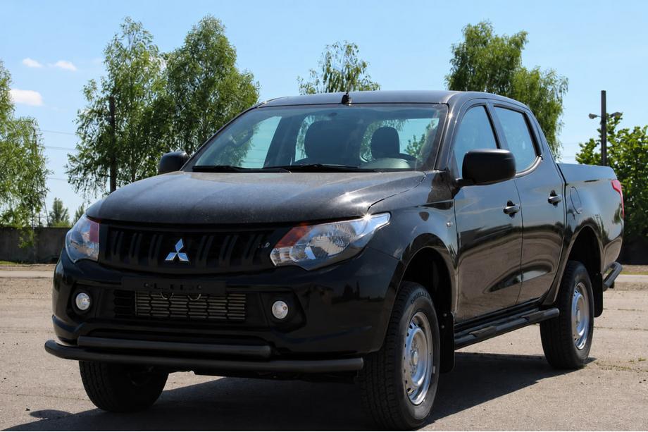 Mitsubishi L200 2015–2024 Frontbåge ST014 Black (rostfritt stål) Foto 2
