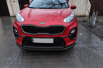 Kia Sportage 2015–2021 Frontbåge ST014 Black (rostfritt stål) foto 2