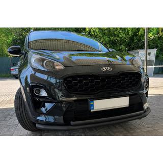 Frontbåge ST014 Black (rostfritt stål) Kia Sportage 2015–2021 foto 1