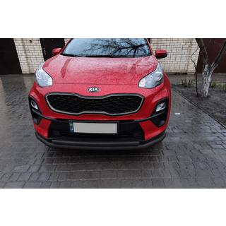 Frontbåge ST014 Black (rostfritt stål) Kia Sportage 2015–2021 foto 2
