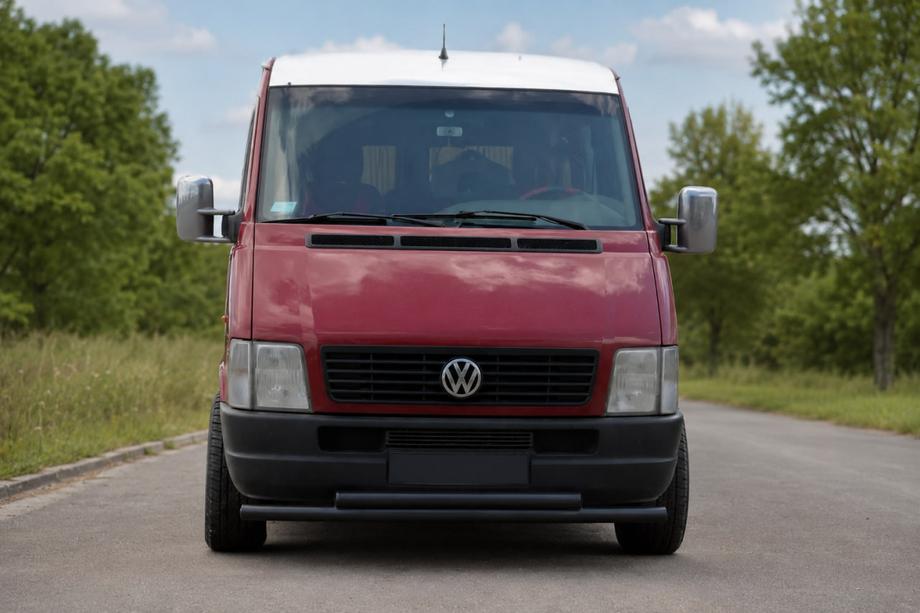 Volkswagen LT 1995–2006 Frontbåge ST014 Black (rostfritt stål) Image