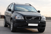 Volvo XC90 2002–2014 Frontbåge ST014 Black (rostfritt stål) foto 3