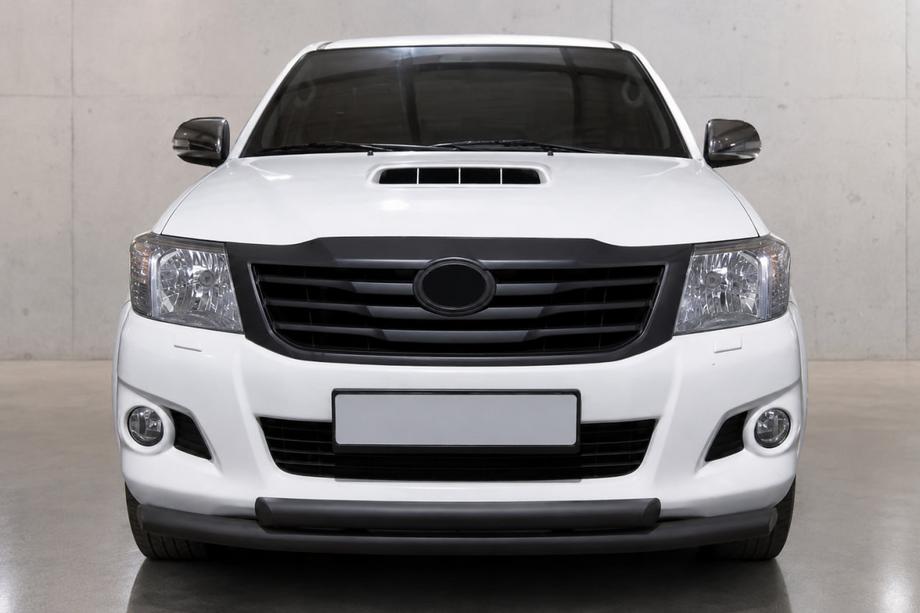 Toyota Hilux 2006–2015 Främre skyddsbåge ST014-1 Black (rostfritt stål) Image