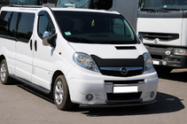 Opel Vivaro 2001–2015 Frontbåge ST014/2 Black (rostfritt stål) foto 2