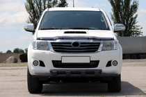 Toyota Hilux 2006–2015 Frontskydd ST015 Black (rostfritt stål) foto 1