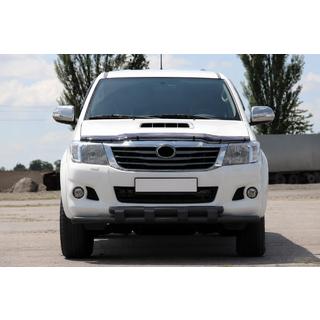 Frontskydd ST015 Black (rostfritt stål) Toyota Hilux 2006–2015 foto 1