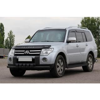 Frontskydd ST015 Black (rostfritt stål) Mitsubishi Pajero Wagon III 1999–2006 foto 1
