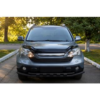Frontskydd ST015 Black (rostfritt stål) Honda CRV 2007–2011