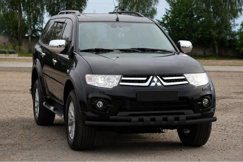 Mitsubishi L200 2006–2015 Frontskydd ST015 Black (rostfritt stål) Image