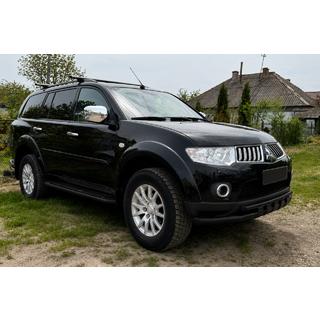 Frontskydd ST015 Black (rostfritt stål) Mitsubishi Pajero Sport 2008–2015 foto 2