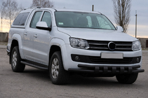 Volkswagen Amarok 2010–2022 Frontbåge ST015 Black (rostfritt stål) foto 3