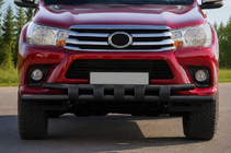 Toyota Hilux 2015– Frontbåge ST015 Black (rostfritt stål) foto 1