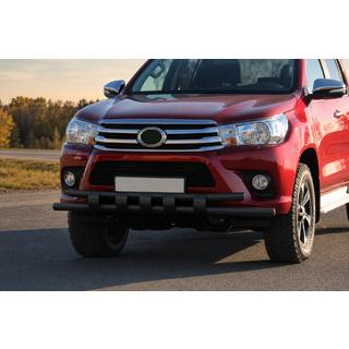 Frontbåge ST015 Black (rostfritt stål) Toyota Hilux 2015– foto 2