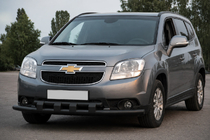 Chevrolet Orlando 2010–2018 Frontbåge ST015 Black (rostfritt stål) foto 3