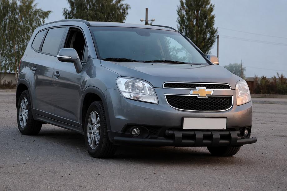 Chevrolet Orlando 2010–2018 Frontbåge ST015 Black (rostfritt stål) Image