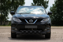 Nissan Qashqai 2014–2021 Frontbåge ST015 Black (rostfritt stål) foto 1