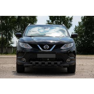 Frontbåge ST015 Black (rostfritt stål) Nissan Qashqai 2014–2021 foto 1