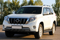 Toyota Land Cruiser Prado 150 2009–2023 Frontbåge ST015 Black (rostfritt stål) foto 2
