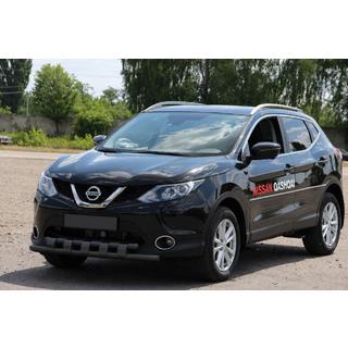 Frontbåge ST015 Black (rostfritt stål) Nissan Qashqai 2007–2010 foto 1