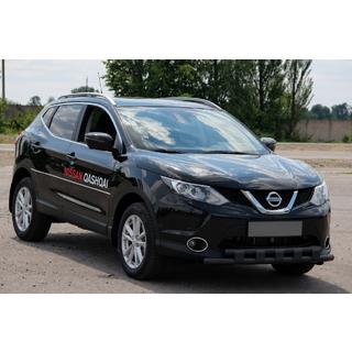 Frontbåge ST015 Black (rostfritt stål) Nissan Qashqai 2007–2010 foto 3