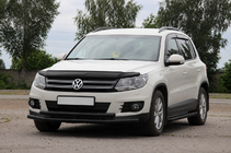 Volkswagen Tiguan 2007–2016 Frontskydd ST016 Black (rostfritt stål) foto 3