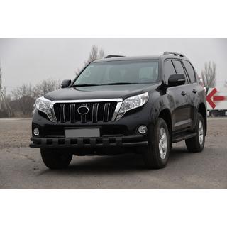 Frontbåge ST016-2 Black (rostfritt stål) Toyota Land Cruiser Prado 150 2009–2023 foto 2