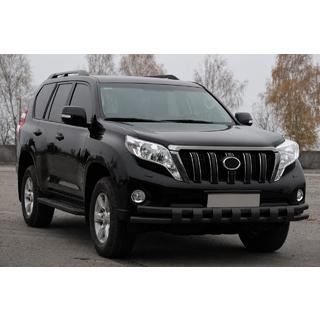 Frontbåge ST016-2 Black (rostfritt stål) Toyota Land Cruiser Prado 150 2009–2023 foto 3